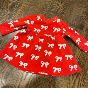 Hanna Andersson baby girl holiday dress